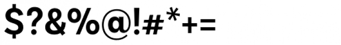 Basic Sans Narrow Semi Bold Font OTHER CHARS