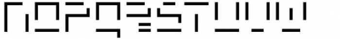 Basika Core Thin Font UPPERCASE