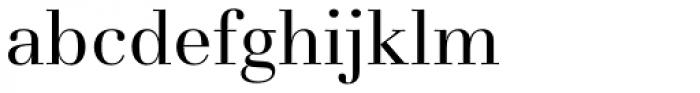 Basilia Regular Font LOWERCASE