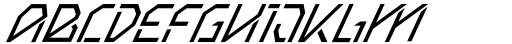 Basilisk Italic Font LOWERCASE