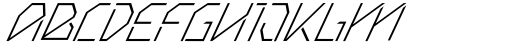 Basilisk Light Italic Font LOWERCASE