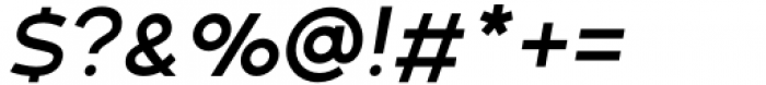 Basique Pro Regular Italic Font OTHER CHARS