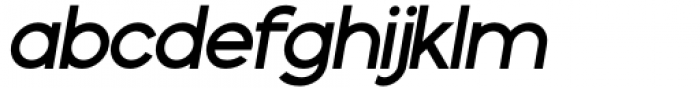 Basique Pro Regular Italic Font LOWERCASE