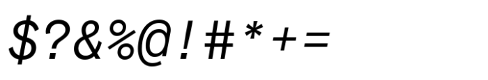 Basis Grotesque Mono Variable Italic Font OTHER CHARS