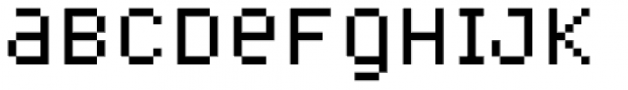 Basis Unicase Font LOWERCASE