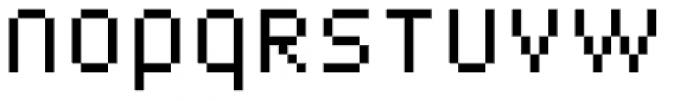 Basis Unicase Font LOWERCASE