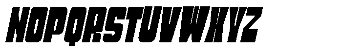 Baskela Display Italic Font UPPERCASE