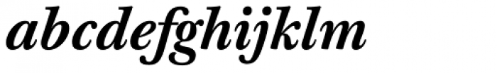 Baskerville 10 Pro Bold Italic Font LOWERCASE