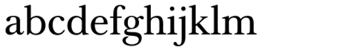 Baskerville Classico Font LOWERCASE