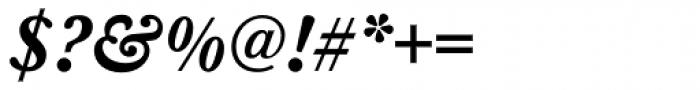 Baskerville Com Medium Italic Font OTHER CHARS