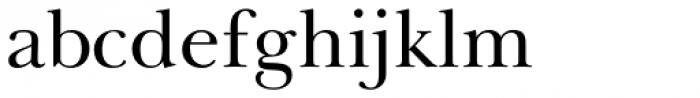 Baskerville Greek Upright Font LOWERCASE