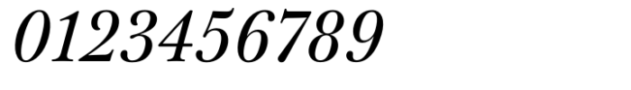 Baskerville Neo Subhead Medium Italic Font OTHER CHARS