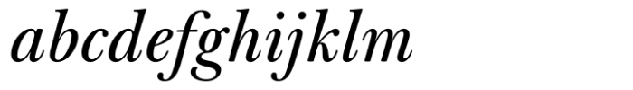 Baskerville Neo Subhead Medium Italic FONT