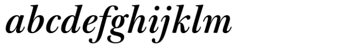 Baskerville Neo Subhead Semi Bold Italic FONT