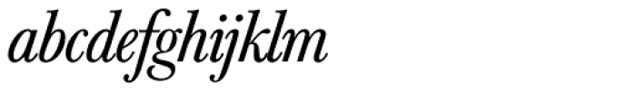 Baskerville Nr 1 SH Italic Font LOWERCASE