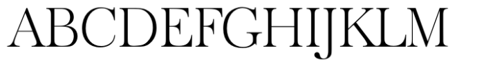 Baskerville Old Serial Xlight Font UPPERCASE