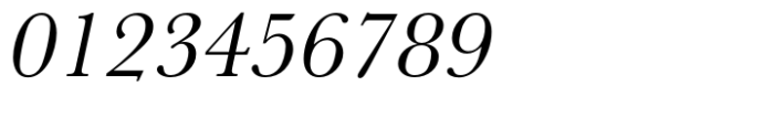 Baskerville Pro Regular Oblique Font OTHER CHARS