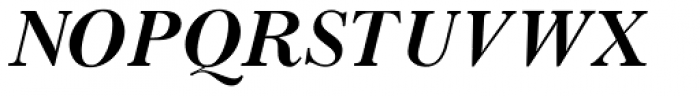 Baskerville SB Bold Italic Font UPPERCASE