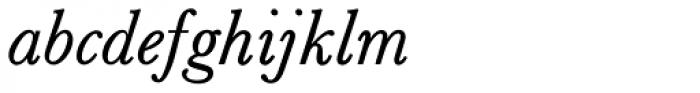 Baskerville SB Italic OsF Font LOWERCASE
