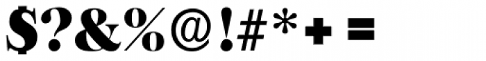 Baskerville Serial Black Font OTHER CHARS