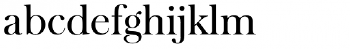 Baskerville Serial Font LOWERCASE