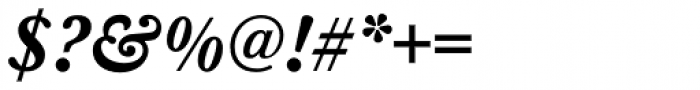 Baskerville Std Medium Italic Font OTHER CHARS