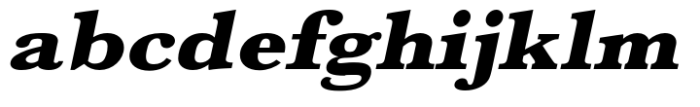 Baskerville Std Ultra Bold Extra Wide Oblique FONT