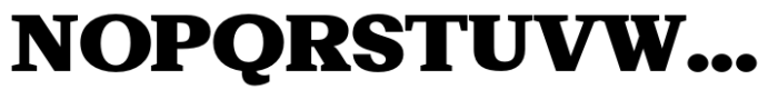 Basnet Black Expanded Font UPPERCASE