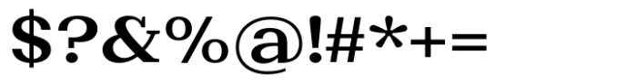 Basnet Semi Bold Expanded Font OTHER CHARS