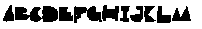 Basquint Font UPPERCASE