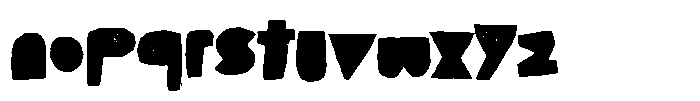 Basquint Font LOWERCASE
