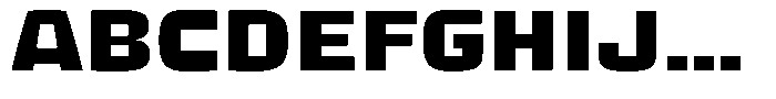 Bast Bold Font UPPERCASE
