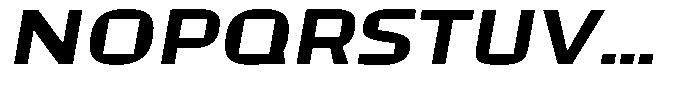Bast Regular Italic Font UPPERCASE
