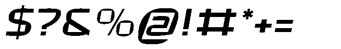 Bast SemiLight Italic Font OTHER CHARS