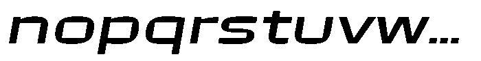 Bast SemiLight Italic Font LOWERCASE