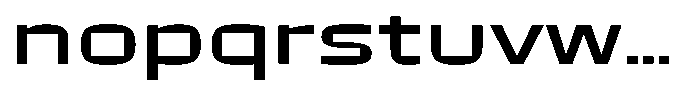 Bast SemiLight Font LOWERCASE