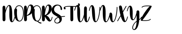 Basteng Script Font UPPERCASE