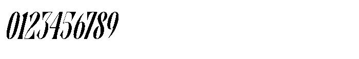 Bastfeng Skylight Italic Font OTHER CHARS