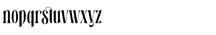Bastfeng Skylight Regular Font LOWERCASE