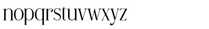 Basthilla Grande Regular Font LOWERCASE
