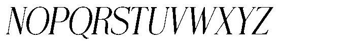 Basthilla Grande Slant Font UPPERCASE