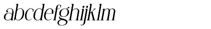 Basthilla Grande Slant Font LOWERCASE