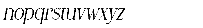 Basthilla Grande Slant Font LOWERCASE