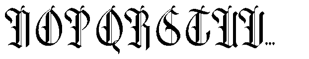Basthor Regular Font UPPERCASE