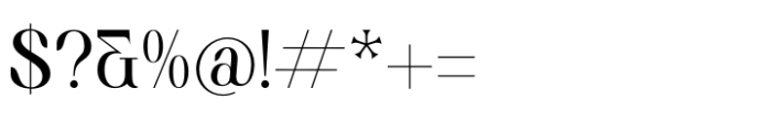 Bastible Regular Font OTHER CHARS