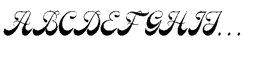 Bastille Fields Font UPPERCASE