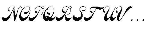 Bastille Fields Font UPPERCASE
