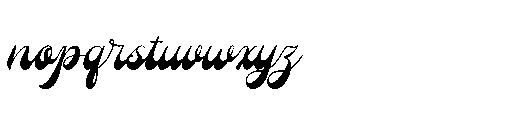 Bastille Fields Font LOWERCASE