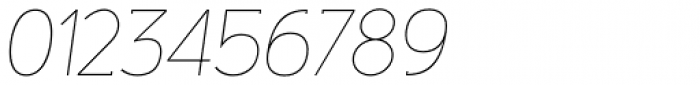 Bastonello Thin Italic Font OTHER CHARS