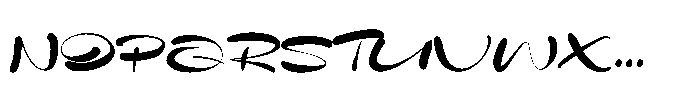 Bastonia Font UPPERCASE
